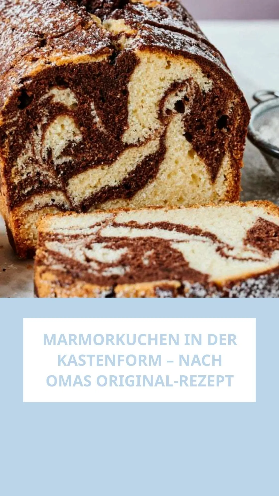Zdjęcie Einfaches Rezept für Marmorkuchen in der Kastenform ohne Fehler