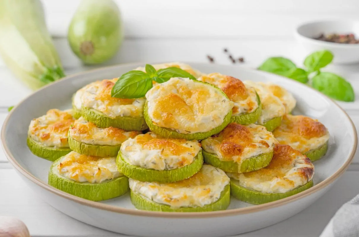 Faszerowane cukinie w piekarniku z serem