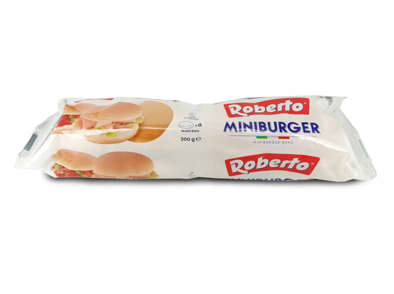 mini bułki do burger&oacute;w w supermarketach, opakowania bułek do slider&oacute;w