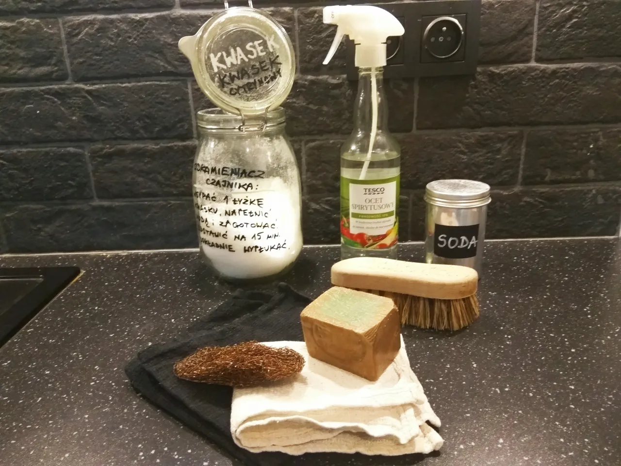 Ocet kwasek cytrynowy do czyszczenia nawilżacza