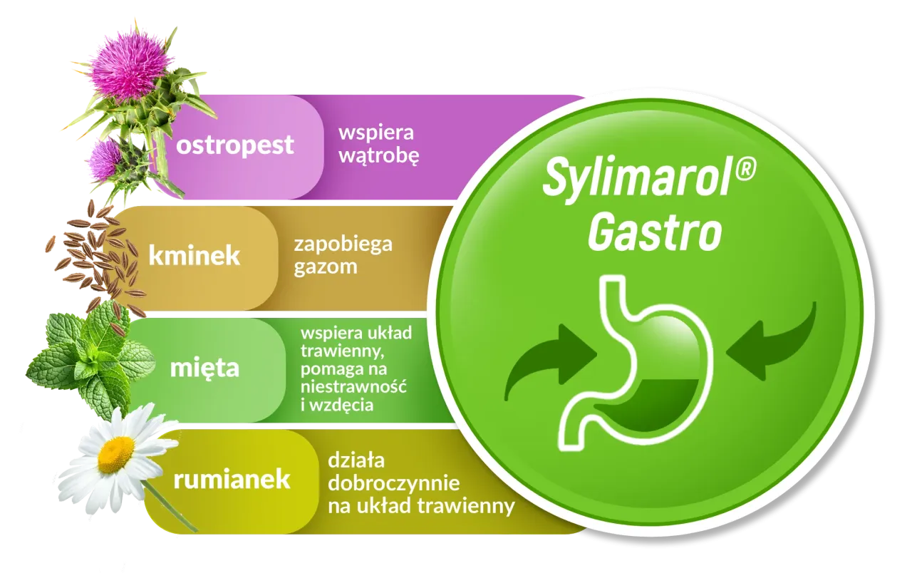 Sylimarol opakowanie i ostropest plamisty