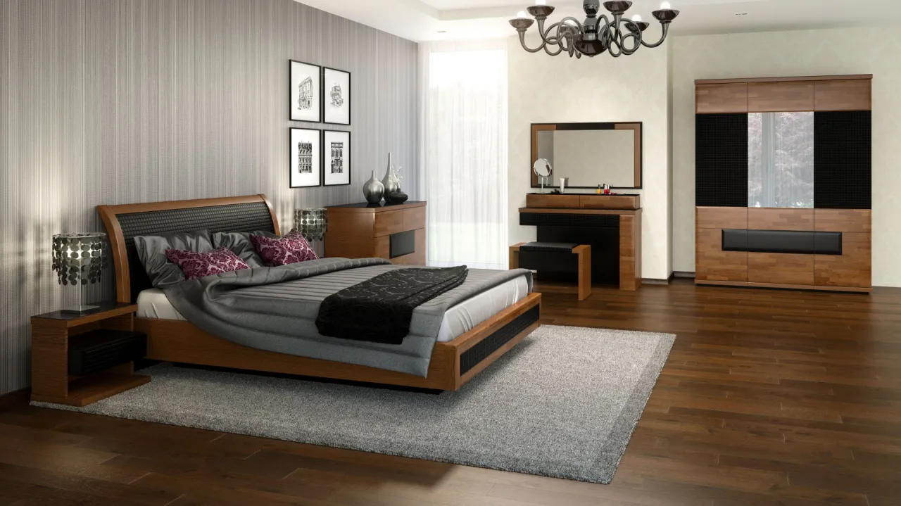 Zasady doboru koloru ścian do ciemnych mebli