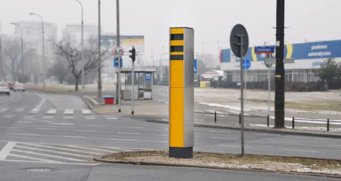 nowoczesny fotoradar w Polsce
