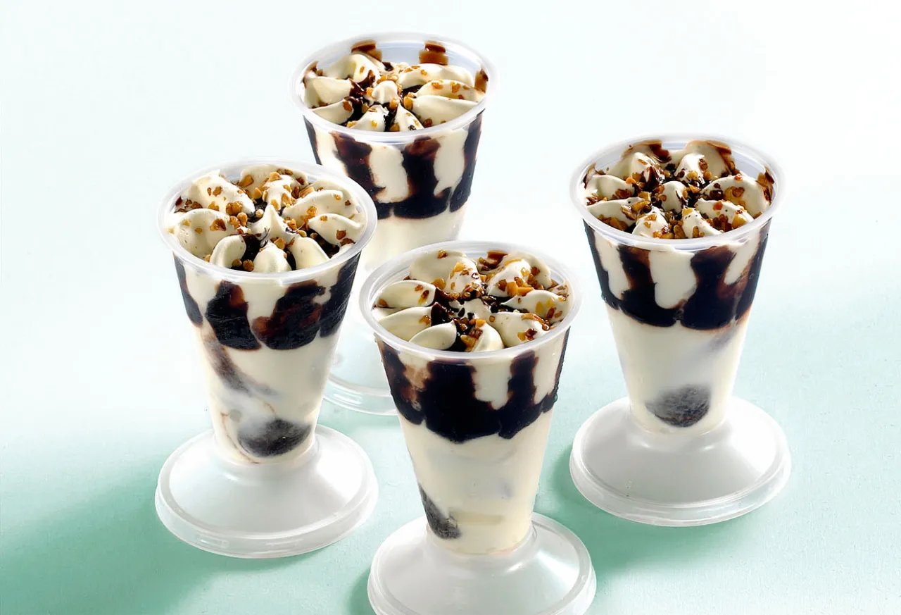 Dame Blanche variations dessert