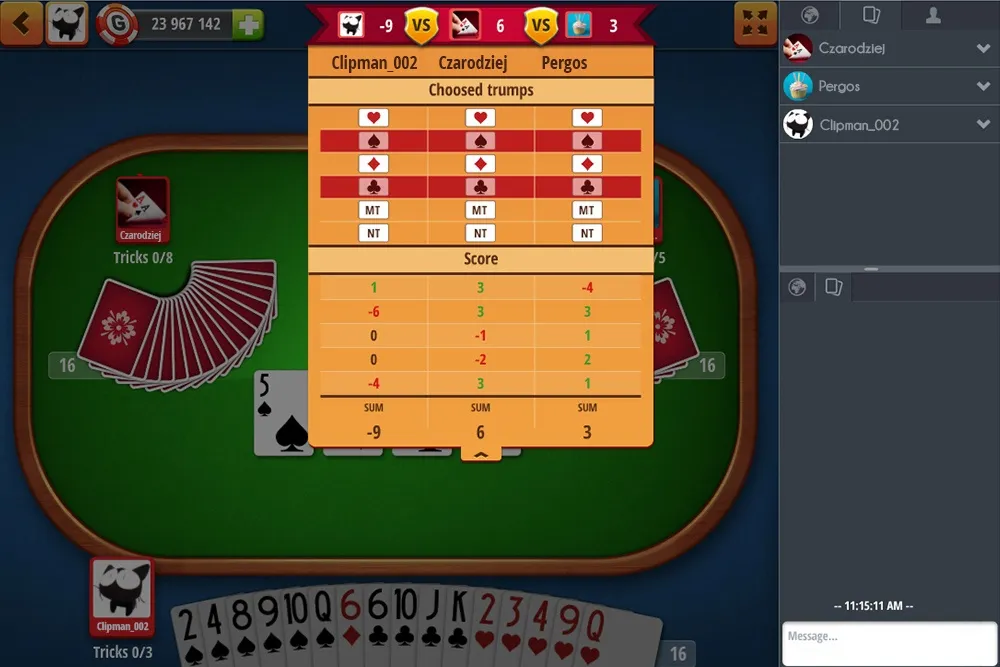 strategie gry w 3 5 8