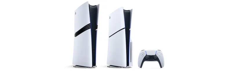 PlayStation 5 Pro wizualizacja porównanie