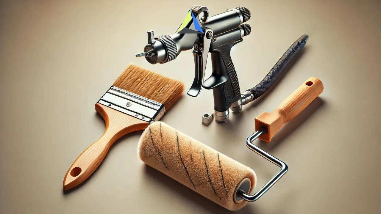 Malowanie dachu pędzlem detale