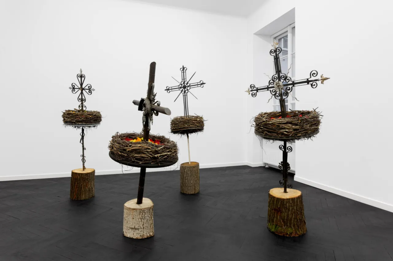 Instalacja artystyczna Kafar Daniela Rycharskiego