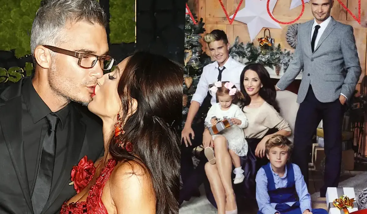 Justyna Steczkowska z dziećmi rodzinne zdjęcie