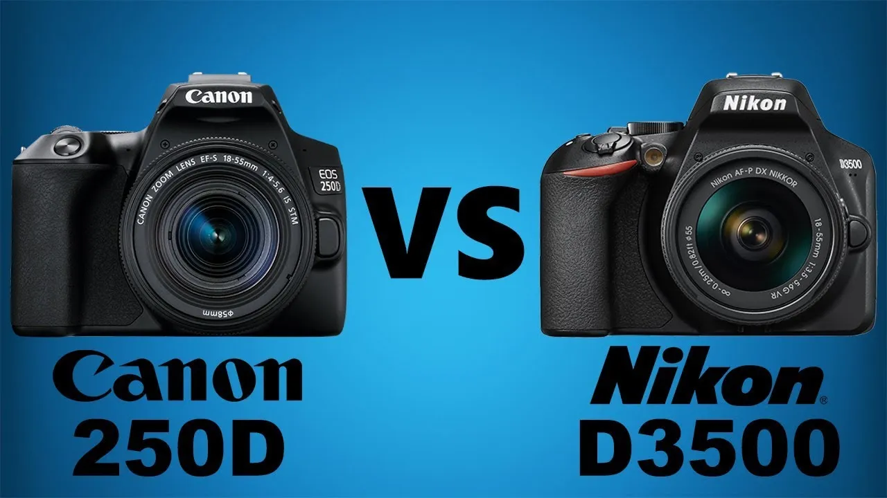Canon EOS 250D vs Nikon D3500