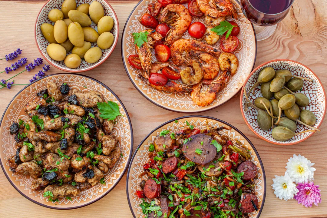 Tapas Auswahl Hauptgericht