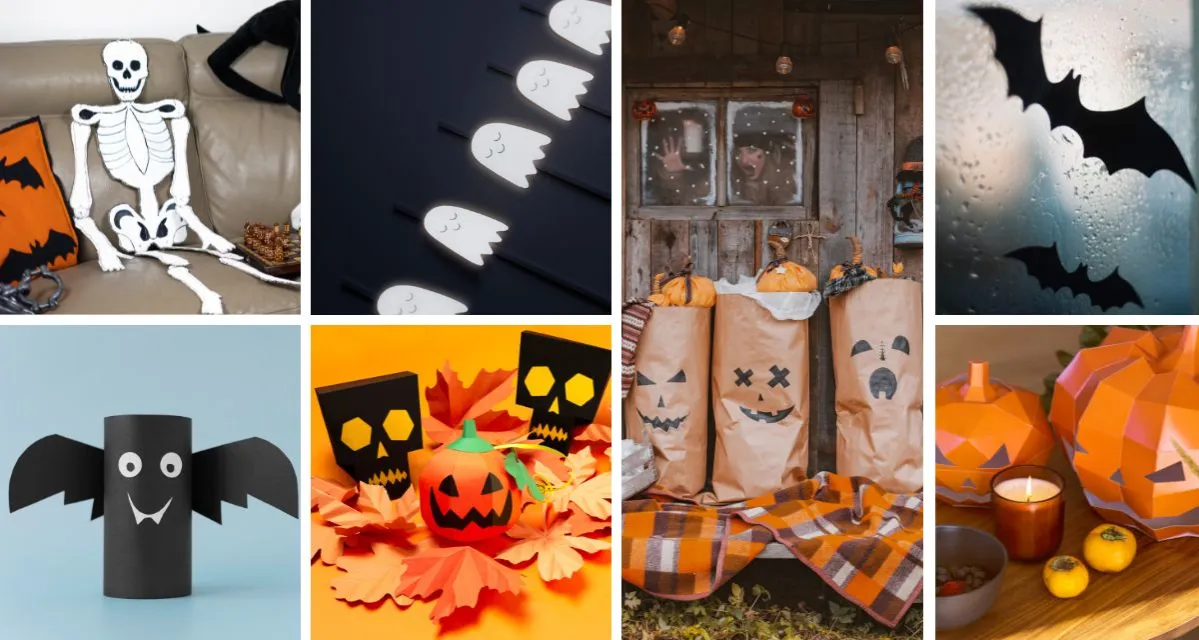 Zdjęcie Jak zrobić ozdoby na Halloween z papieru – proste i kreatywne pomysły