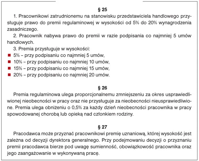 Regulamin wynagradzania wz&oacute;r