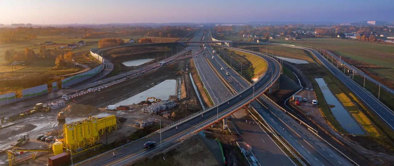Autostrada A1 ukończona Ł&oacute;dź