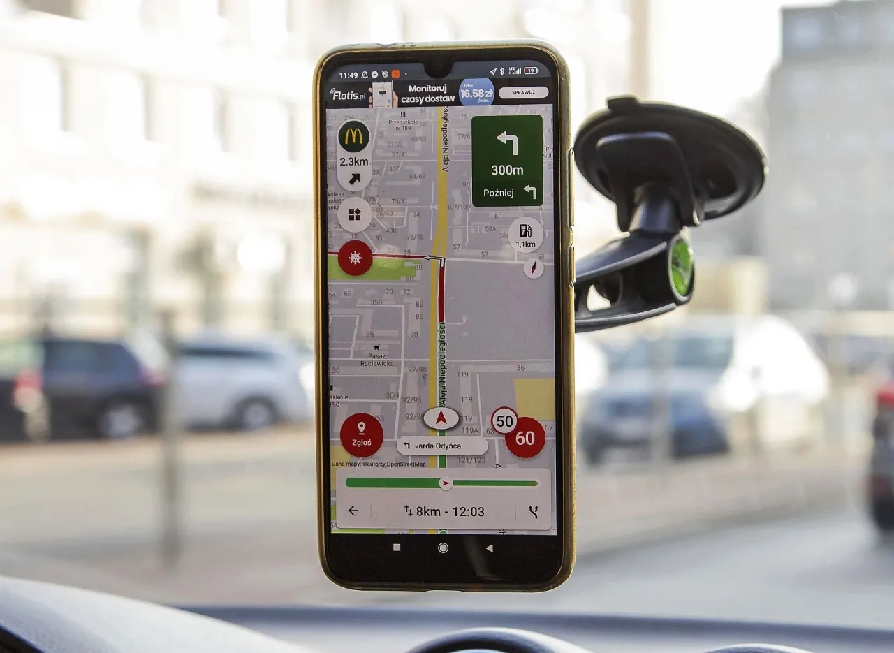 Policja Yanosik stanowisko