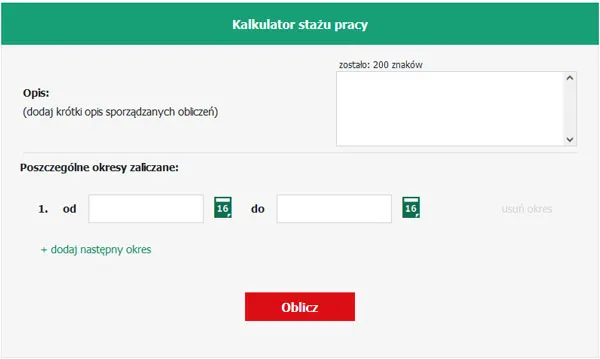 dyplom ukończenia studiów, kodeks pracy, kalkulator stażu pracy