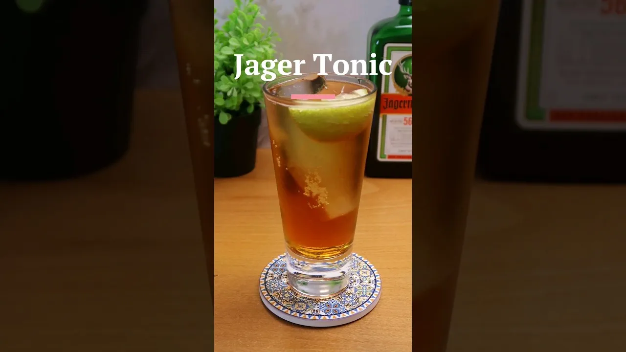 Jäger Tonic z rozmarynem i grejpfrutem