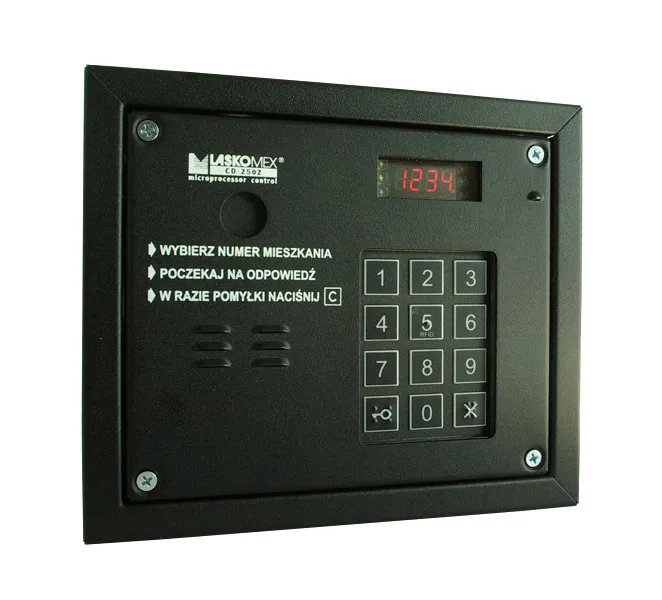 panel domofonu cyfrowego klawiatura