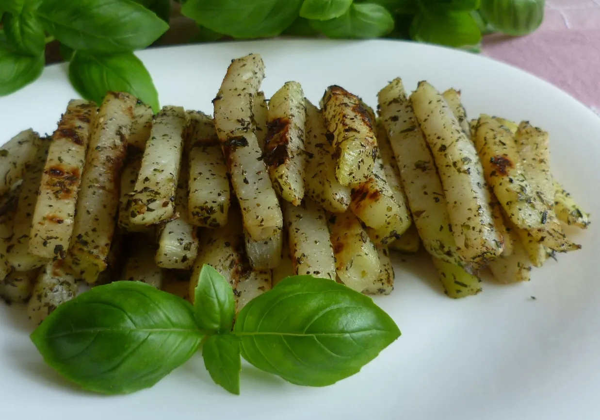 frytki z buraka dyni kalarepy