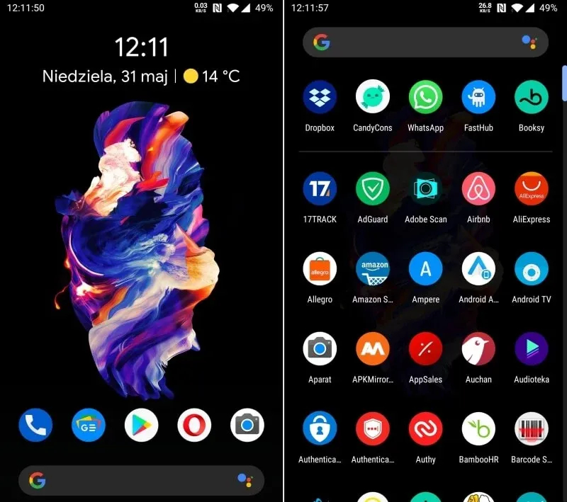 ikony aplikacji smartfon