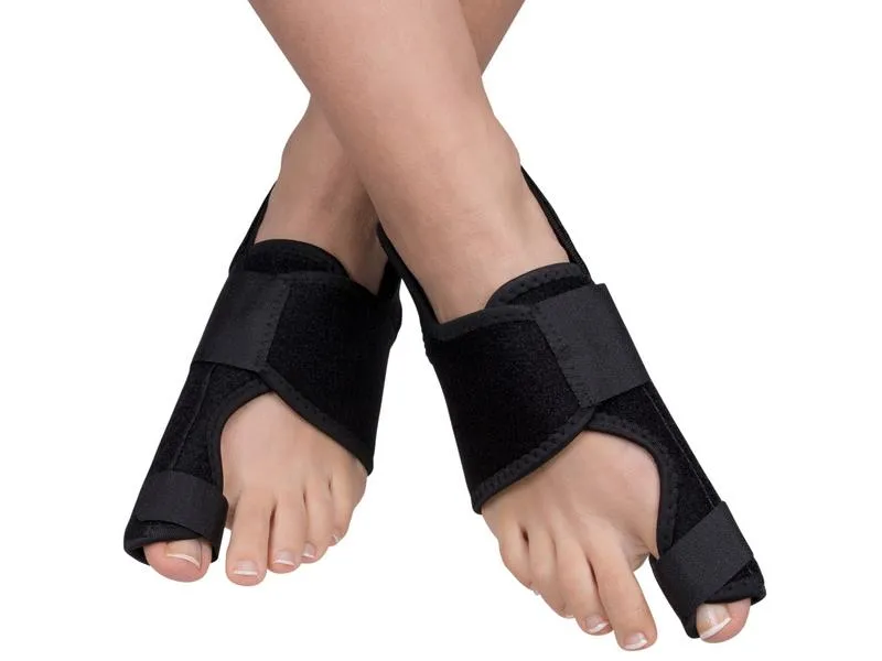 różne typy aparatów na haluksy