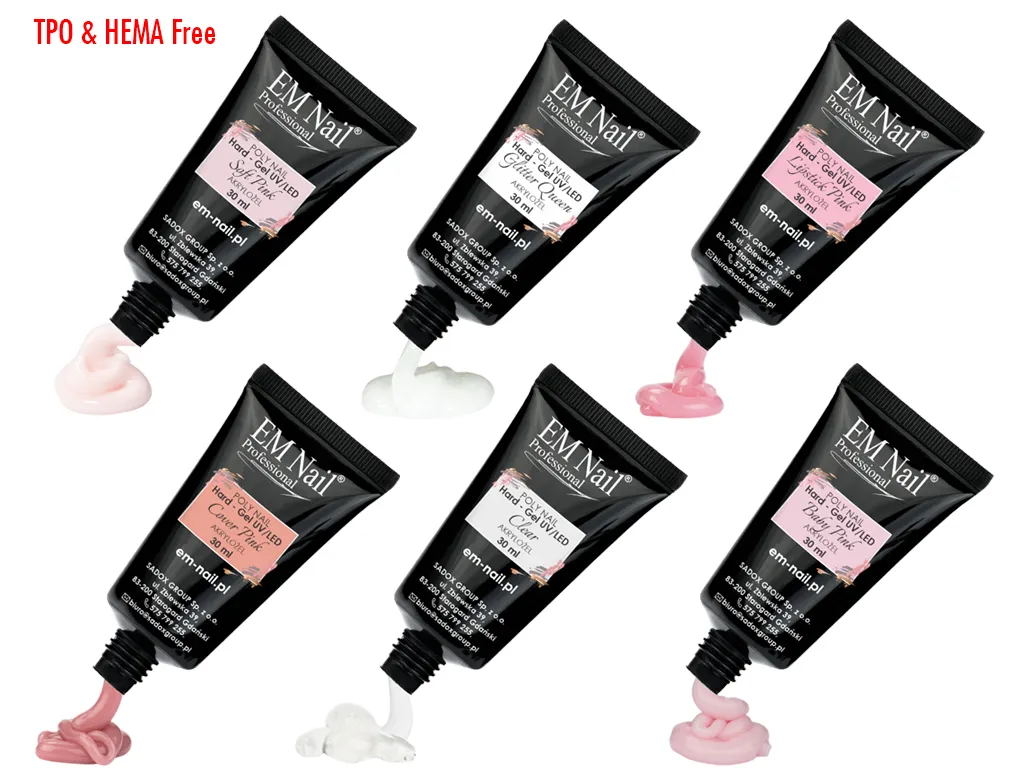 zestaw do przygotowania paznokci do przedłużania