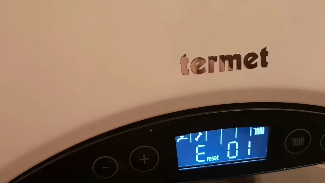 Termet MiniMax kody błędów wyświetlacz