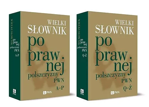 Wielki słownik poprawnej polszczyzny PWN książka
