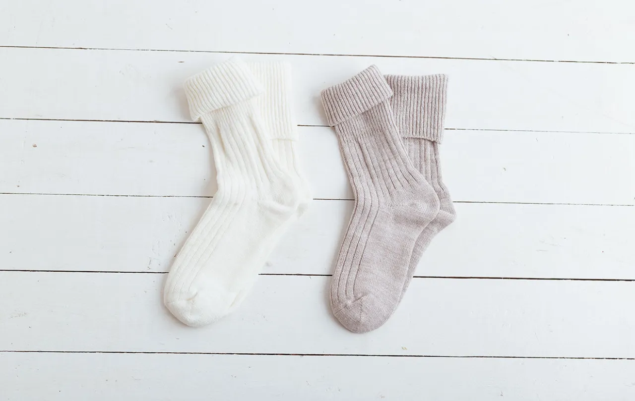 Pranie skarpetek z wełny merino