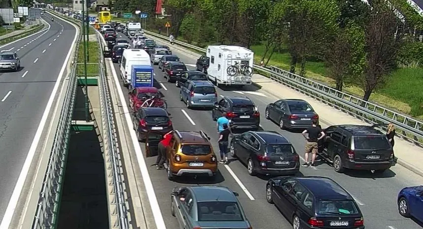 Zakopianka korki natężenie ruchu bus