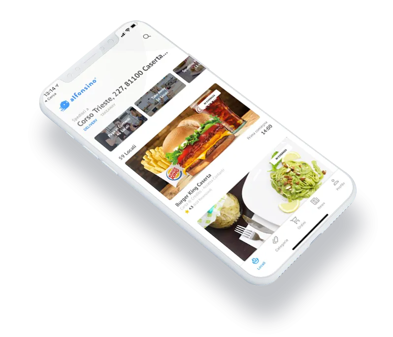 app food delivery caserta