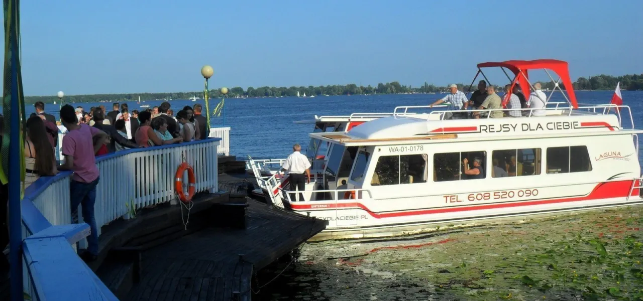 Rejs statkiem po Zalewie Zegrzyńskim