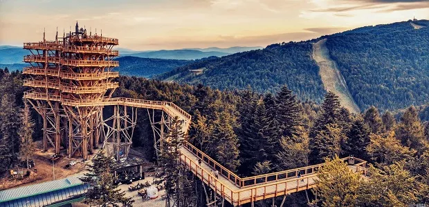 Krynica Zdr&oacute;j atrakcje widokowe