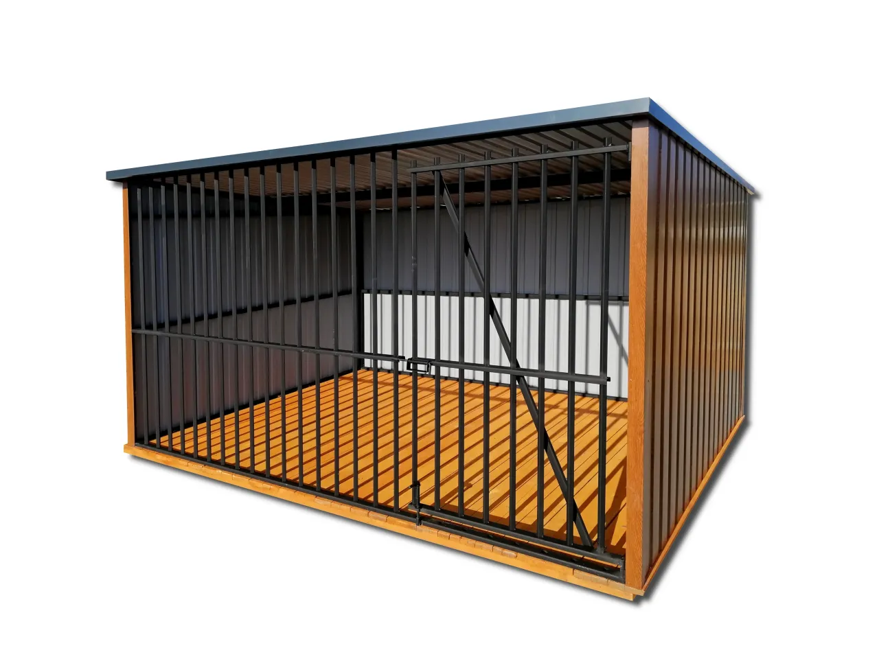 materiały na zadaszenie dla psa drewno metal blacha trapezowa