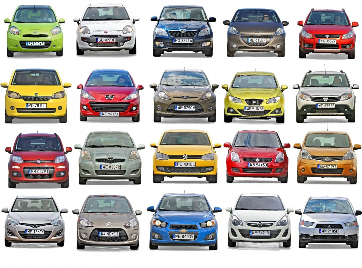 Kolekcja małych aut miejskich, idealnych na co dzień. Szukasz najbardziej ekonomiczne auto? Oto one!