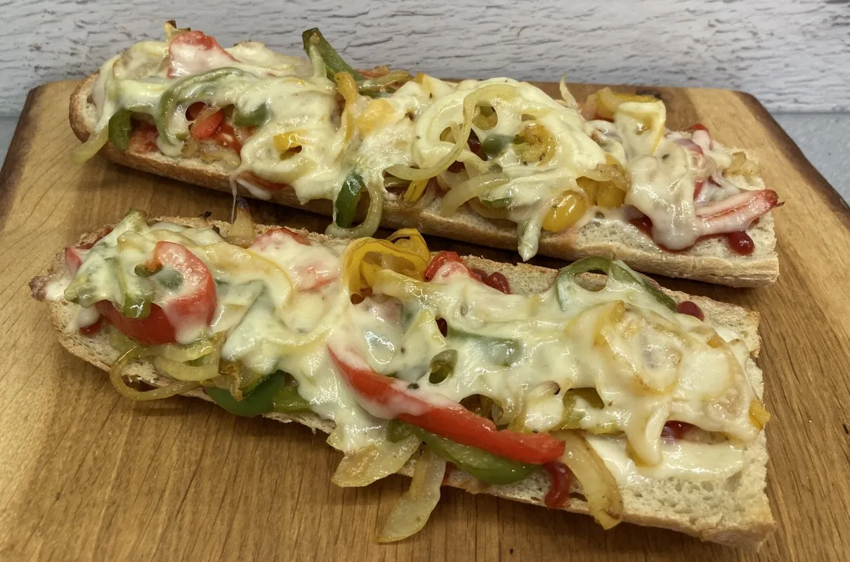 Zapiekanka z papryką gotowa