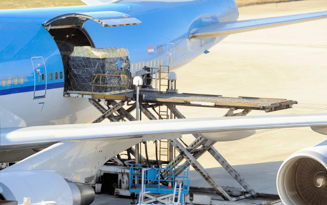 Spedytor lotniczy globalny handel