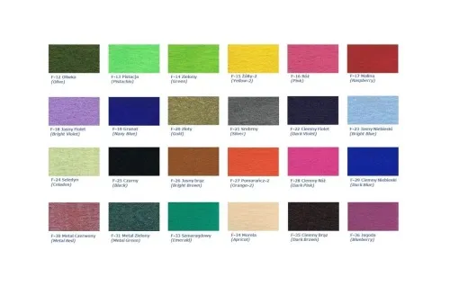 flizelina dekoracyjna rodzaje i kolory