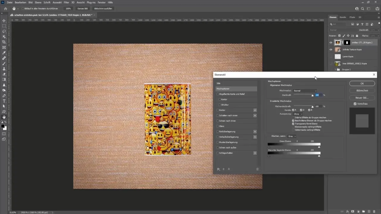 Photoshop manualne tworzenie cienia