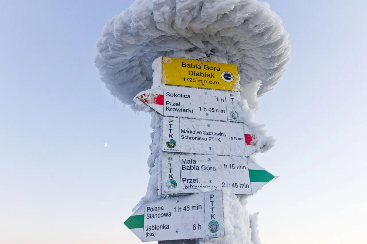 szlaki turystyczne Babia Góra