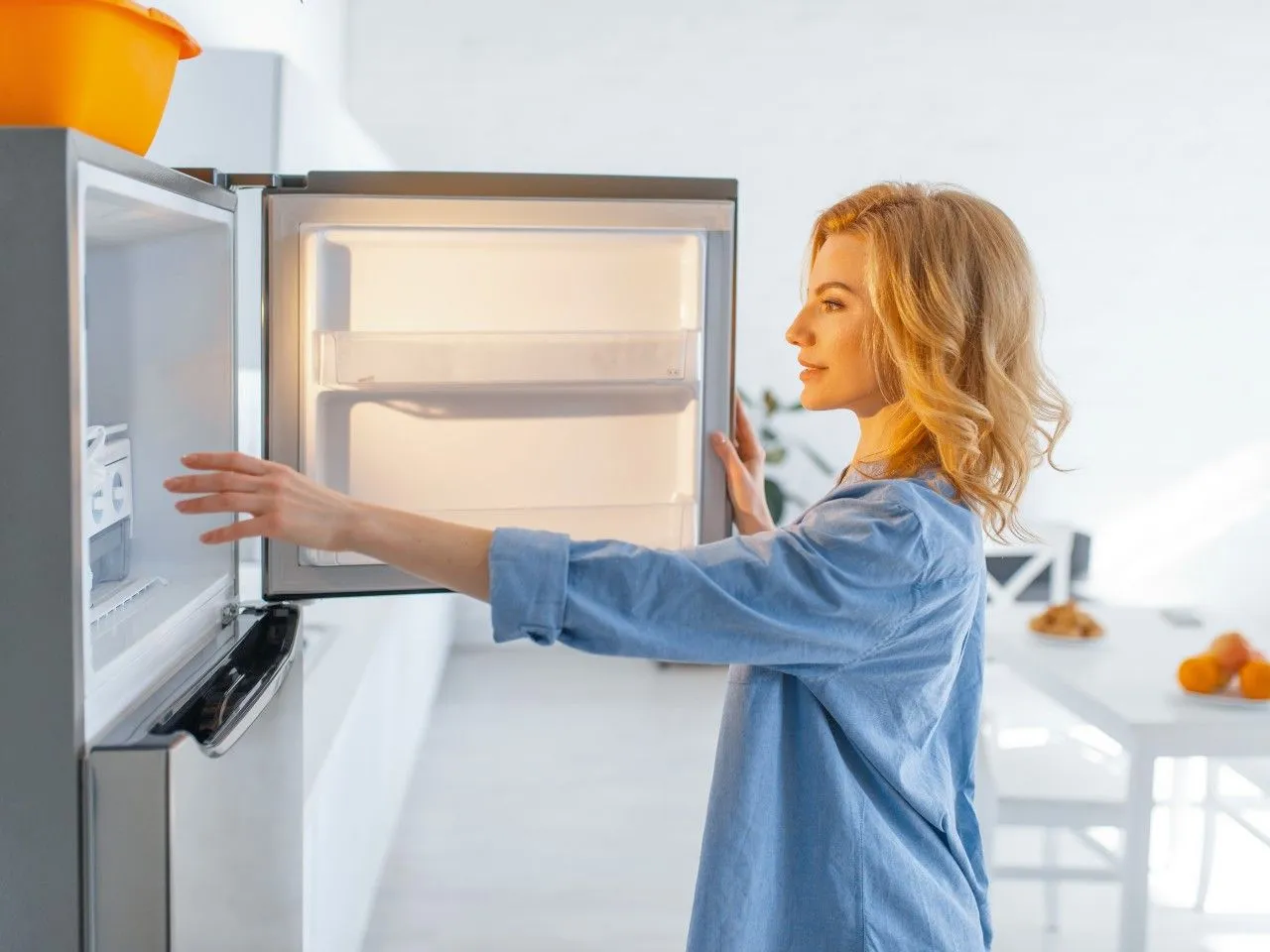 pokrętło regulacji temperatury zamrażarka Beko