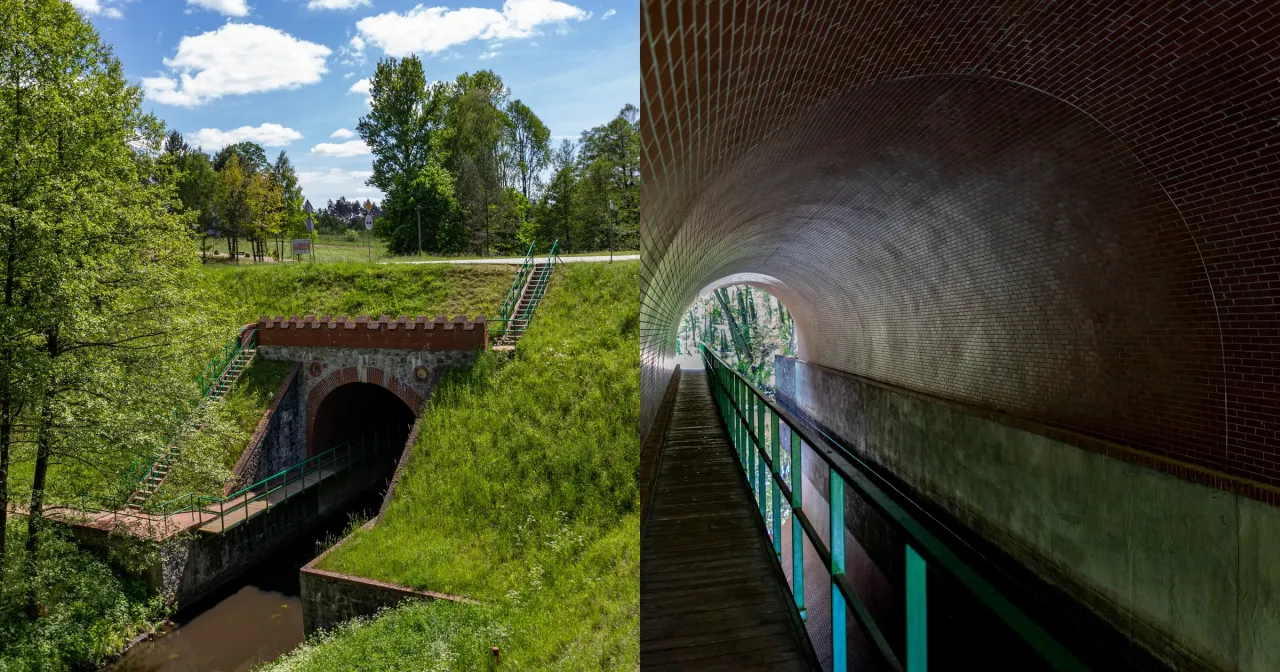 Akwedukt w Fojutowie Bory Tucholskie