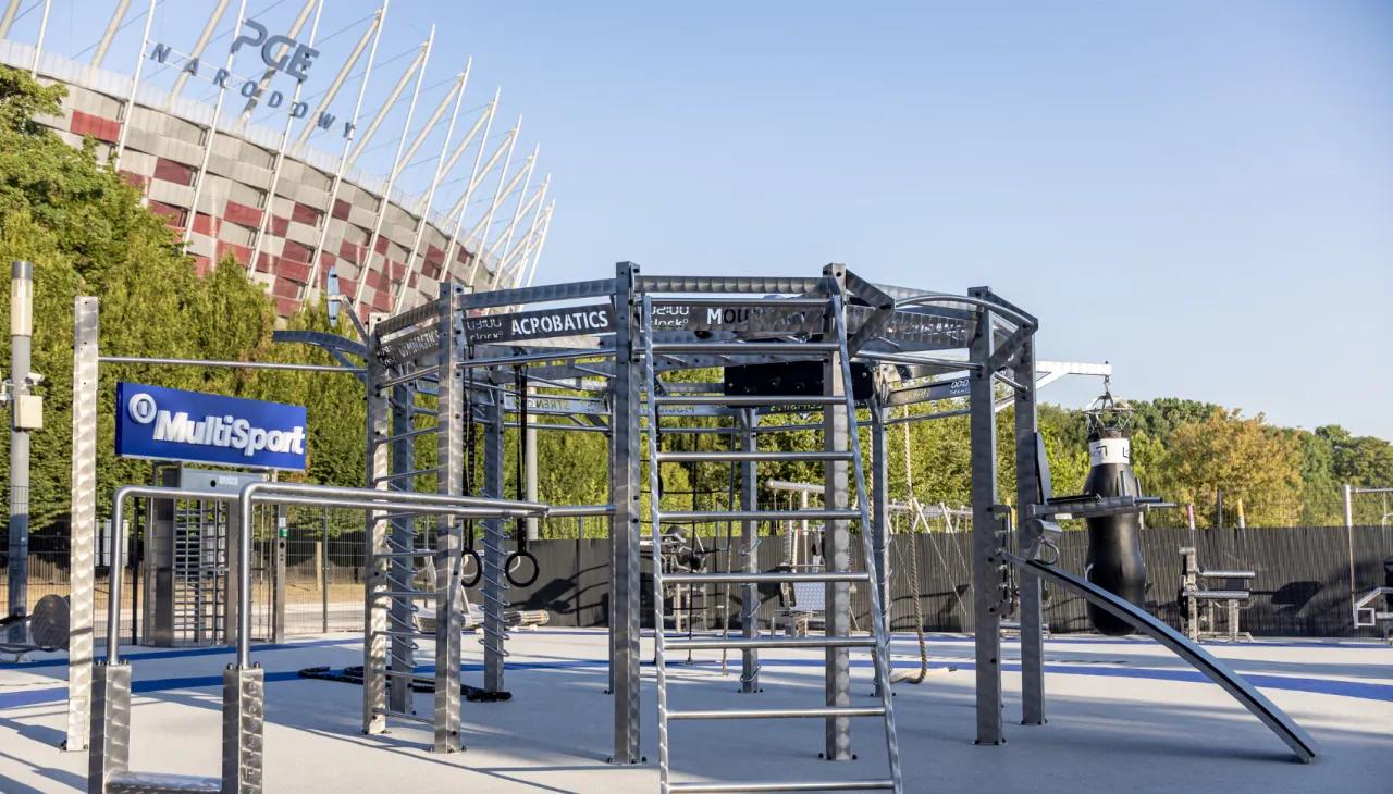 Mapa siłowni MultiSport Warszawa