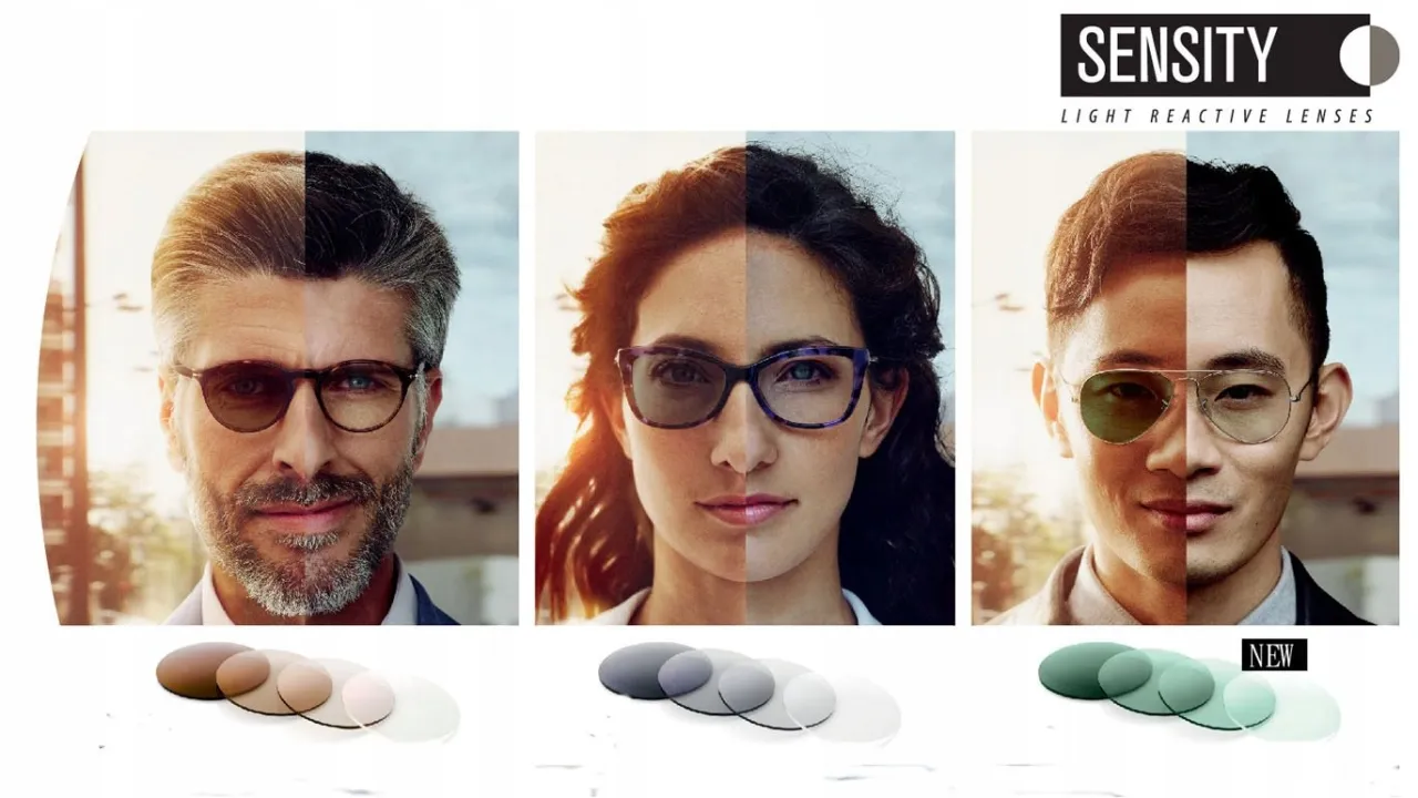 soczewki fotochromowe okulary