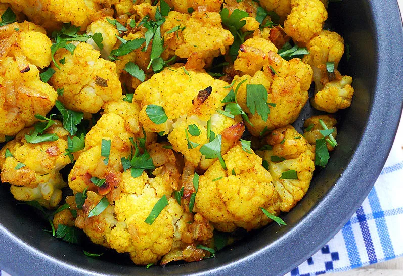 kalafior curry azjatycki zapiekanka włoska