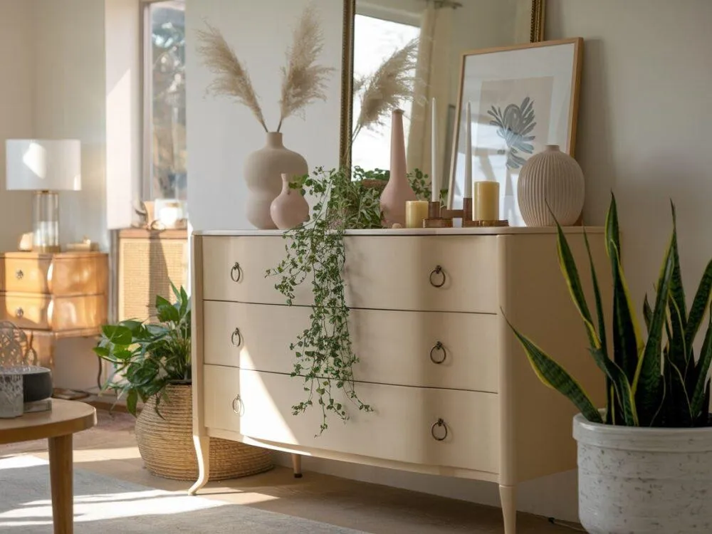 aranżacja komody zasady kompozycji