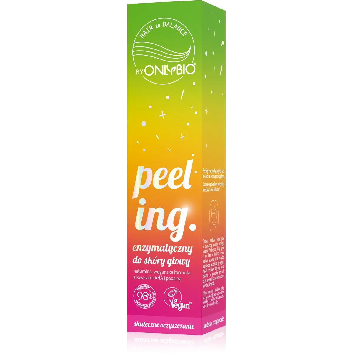 Zdjęcie Peeling enzymatyczny OnlyBio: na mokre czy suche włosy lepiej?