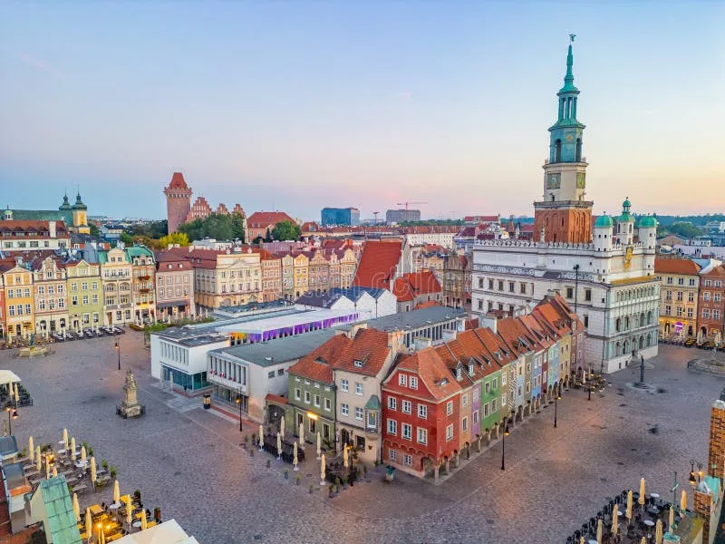 Poznań panorama Stary Rynek