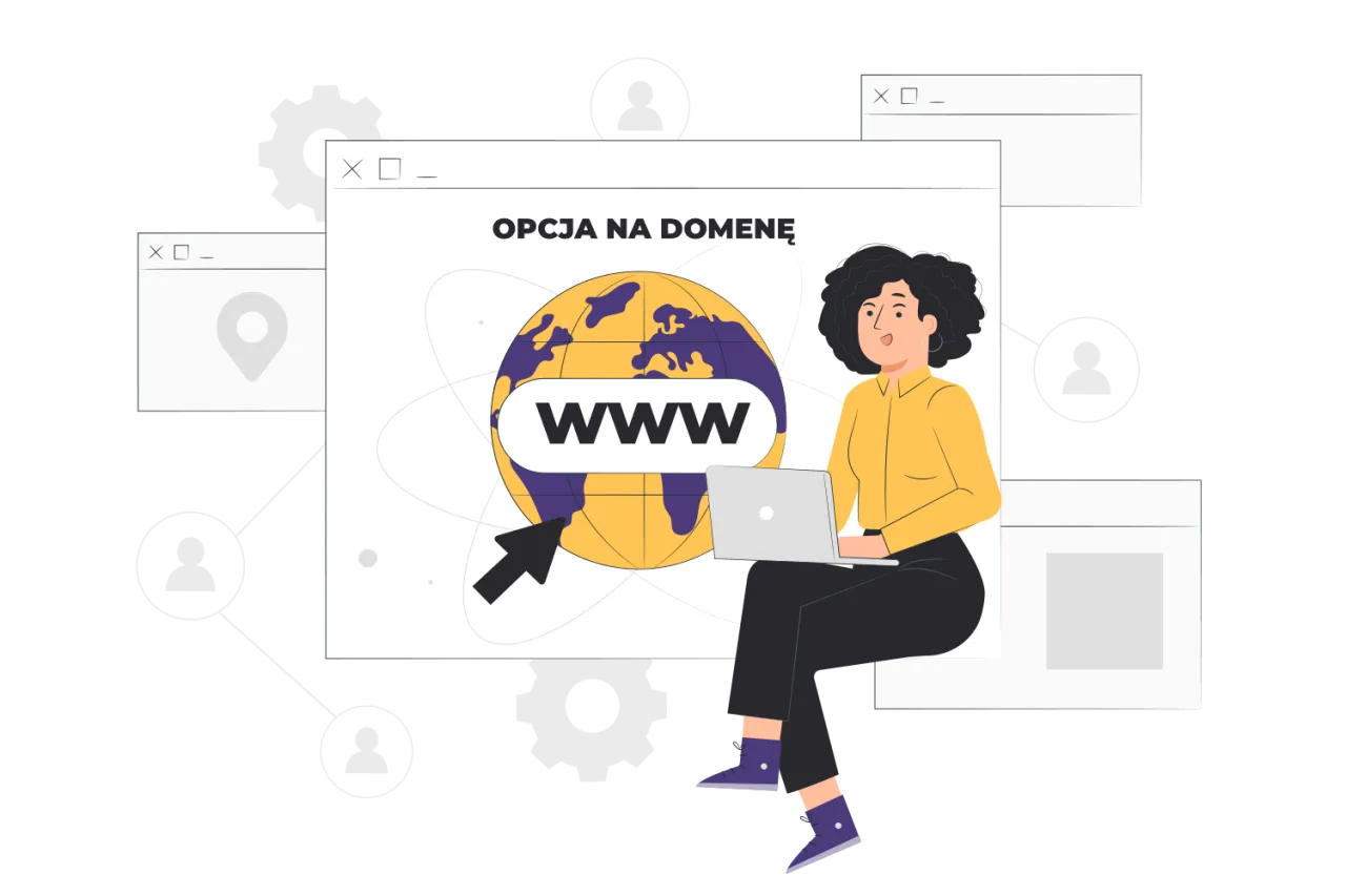 Czym jest opcja na domenę i jej zastosowanie