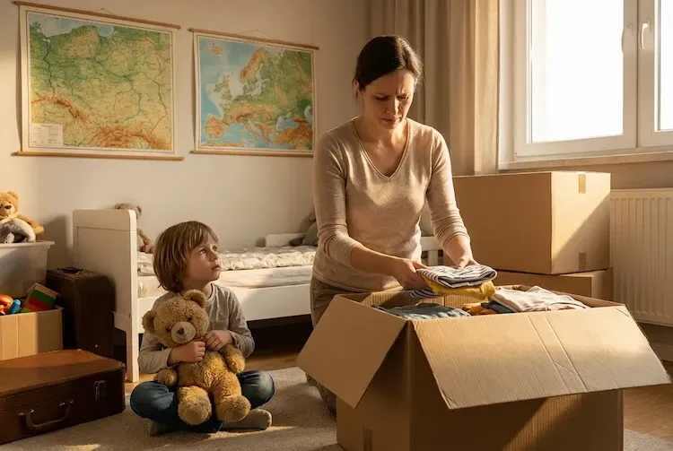 dzieci w domu rodzinny po rozwodzie, stabilność, bezpieczeństwo